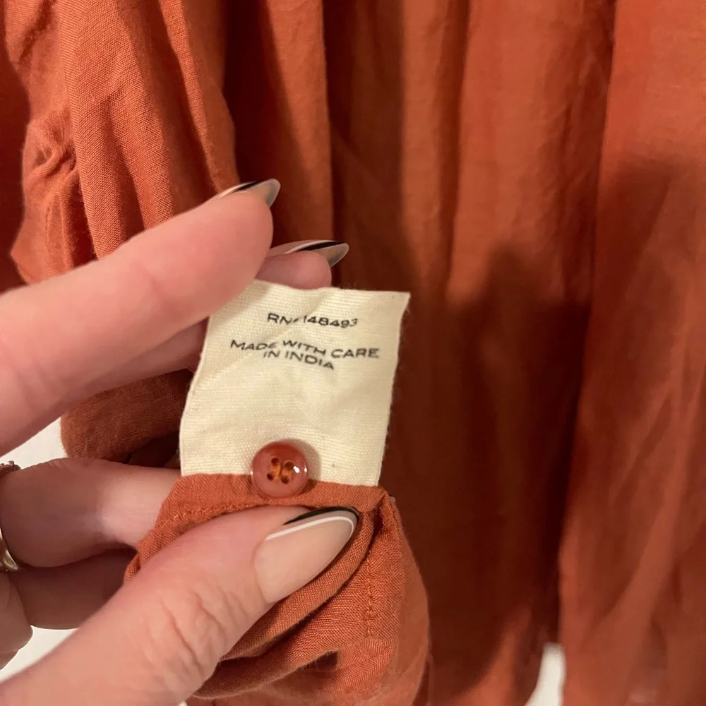 Doen June Blouse in Tierra - Picture 5 of 6